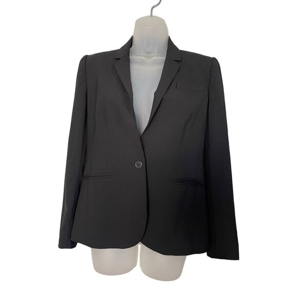 J.Crew Bi Stretch SZ 8 Classic Long Sleeve Wool Jacket Blazer - Picture 1 of 11